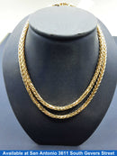 Wheat Chain - Yellow Gold 10k (.417) 10.4 grams 24 inch