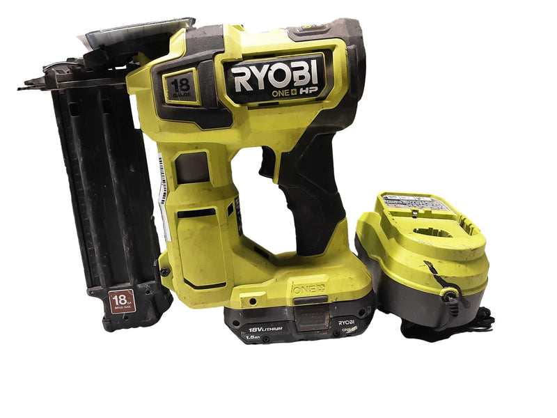 Ryobi P322 Green Cordless Brad Nailer