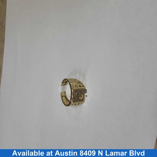 Men's Ring - Yellow Gold 14k (.585) 4 grams Size 7
