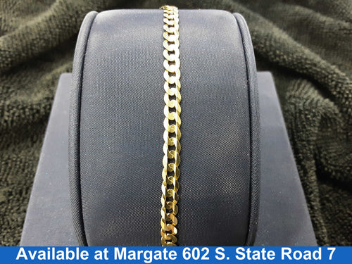 Bracelet - Yellow Gold 14k (.585) 4.2 grams 8 inch