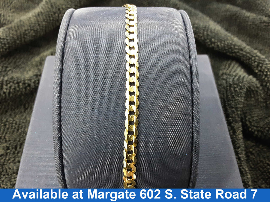 Bracelet - Yellow Gold 14k (.585) 4.2 grams 8 inch