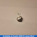 Women's Ring - White Gold 10k (.417) 5.6 grams Size 7.5