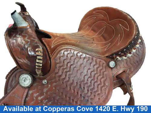 Circley Brown Roping Saddle
