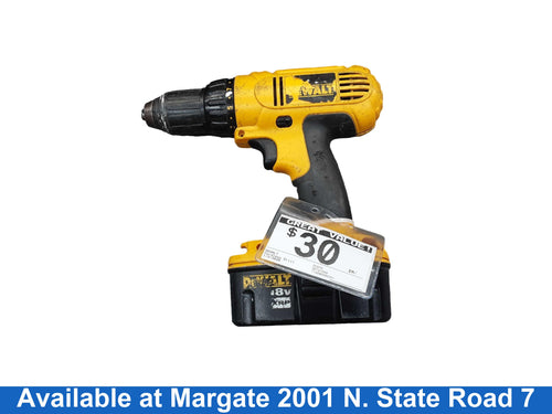 Dewalt Dc970 Yellow Cordless Standard Drill