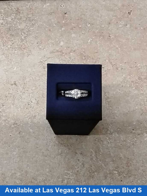 Women's Ring - White Gold 14k (.585) 3.1 grams Size 20