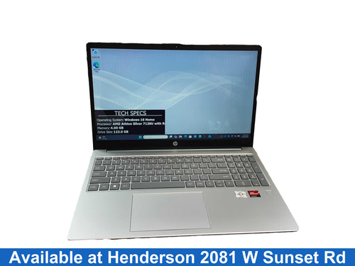 Hp 15-fc0653ds Amd Athlon 4 Gb 128 Gb Silver Laptop