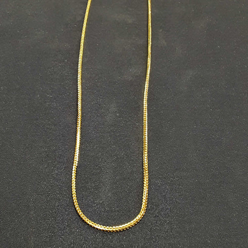 Fox Tail Chain - Yellow Gold 14k (.585) 4.9 grams 20 inch