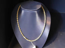 Rope Chain - Yellow Gold 14k (.585) 14.5 grams 20 inch