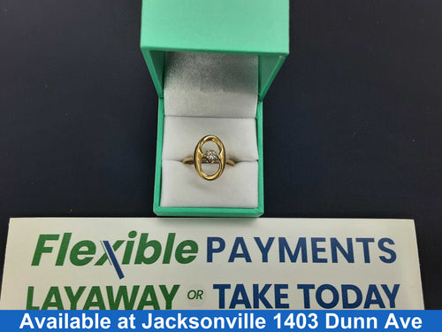 Women's Ring - Yellow Gold 14k (.585) 3.5 grams Size 8.5