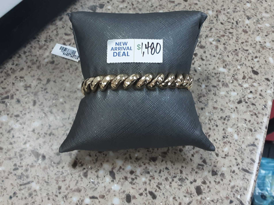 Rope Bracelet - Yellow Gold 10k (.417) 14.1 grams 7 inch