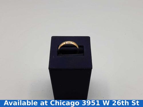 Ring - Wedding Band - Yellow Gold 10k (.417) 2.3 grams Size 8.5