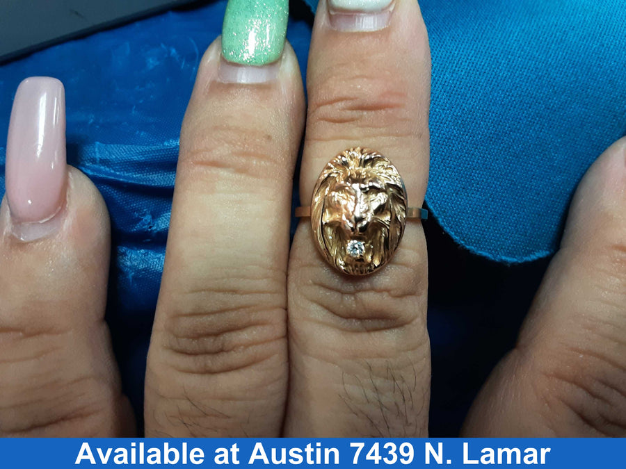 Women's Ring - Yellow Gold 14k (.585) 2.2 grams Size 6