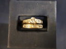 Ring - Engagement Set - White Gold 14k (.585) 5 grams Size 6