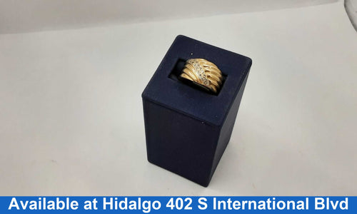 Women's Ring - Yellow Gold 14k (.585) 7.1 grams Size 8