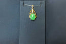 Diamond Pendant - Yellow Gold 14k (.585) 2.4 grams