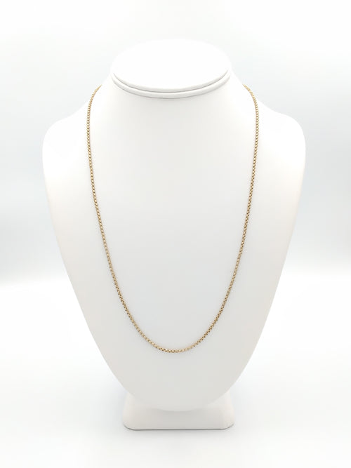 Chain - Yellow Gold 14k (.585) 5.1 grams 23 inch