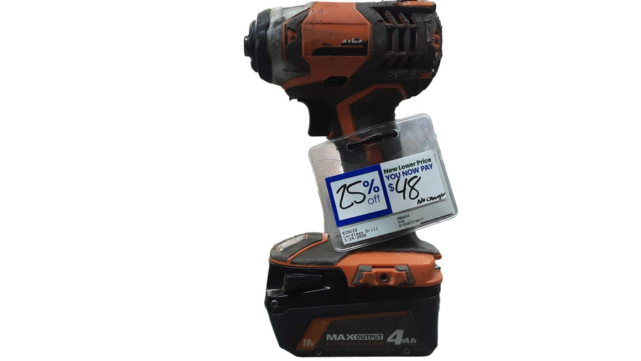 Ridgid R86034 Orange Cordless Standard Drill