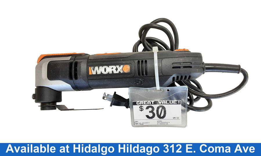 Worx Wx686l Black Corded Reciprocating Saw