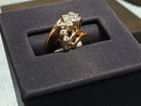 Women's Ring - Yellow Gold 10k (.417) 3.1 grams Size 6.5