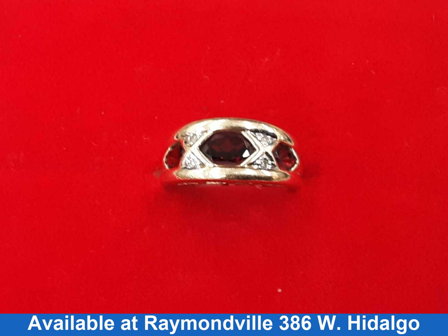 Women's Ring - Yellow Gold 14k (.585) 5.3 grams Size 7