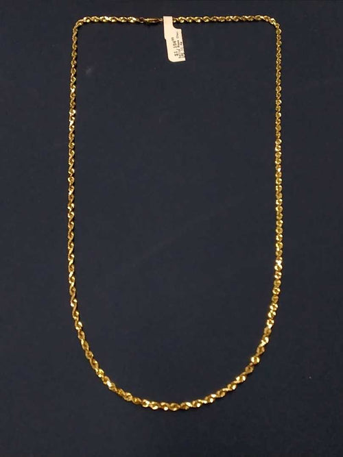 Rope Chain - Yellow Gold 10k (.417) 11.4 grams 18 inch
