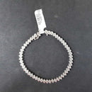 Tennis Bracelet - White Gold 10k (.417) 7.4 grams 6 inch