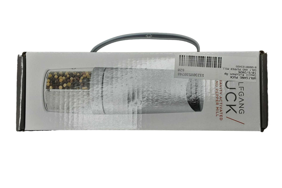 Wolfgang Puck Salt And Pepper Mill Silver Small Kitchen Appliance