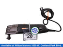 Warrior 57808 Black Corded Grinder