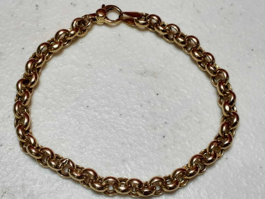 Bracelet - Yellow Gold 14k (.585) 9.5 grams 8 inch