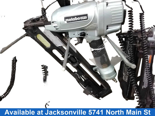 Metabo Nt65ma4 Green Pneumatic Framing Nailer