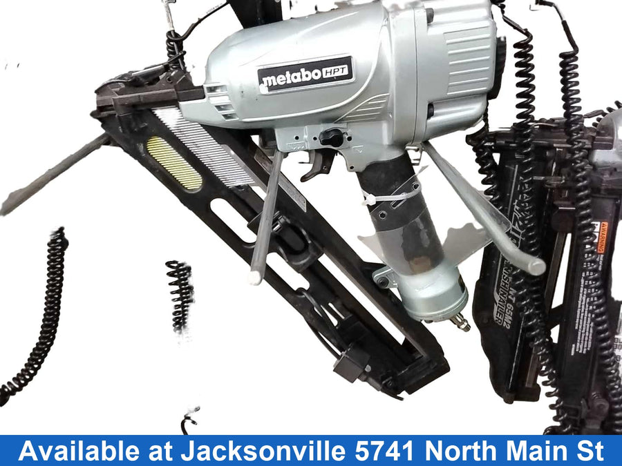 Metabo Nt65ma4 Green Pneumatic Framing Nailer