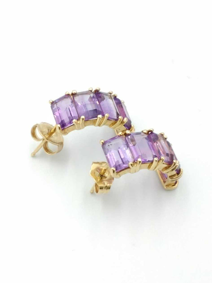 Earrings - Yellow Gold 14k (.585) 3.4 grams