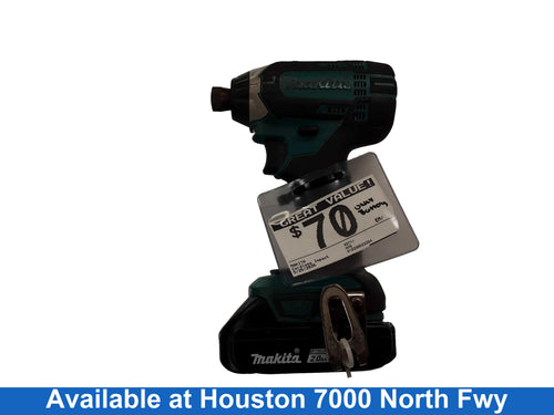 Makita Xdt11 Blue Cordless Impact Drill