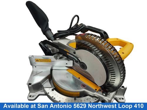 Dewalt Dws713 Yellow Corded Slide Saw