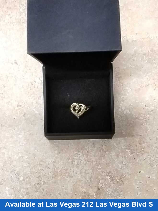 Women's Ring - Yellow Gold 10k (.417) 2.2 grams Size 20