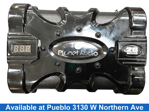 Planet Audio Black Car Audio Amplifier