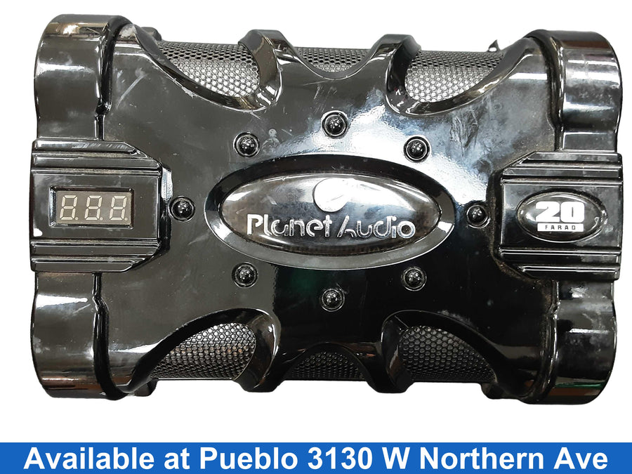 Planet Audio Black Car Audio Amplifier