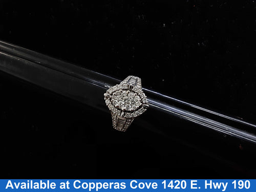 Women's Ring - White Gold 14k (.585) 7.3 grams Size 9