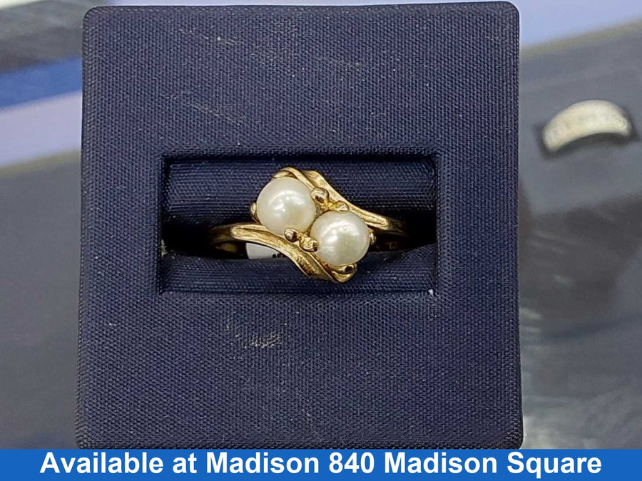 Women's Ring - Yellow Gold 10k (.417) 2.3 Grams Size 9