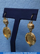 Earrings - Yellow Gold 14k (.585) 13.1 grams