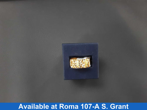 Women's Ring - Yellow Gold 10k (.417) 10.1 grams Size 11