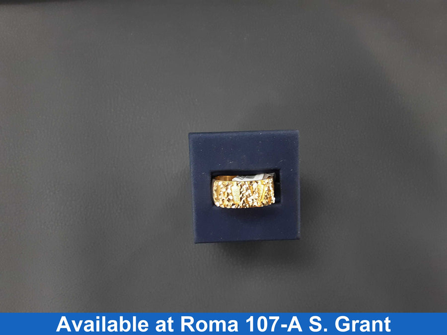 Women's Ring - Yellow Gold 10k (.417) 10.1 grams Size 11