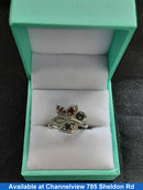Women's Ring - White Gold 14k (.585) 4.6 grams Size 7