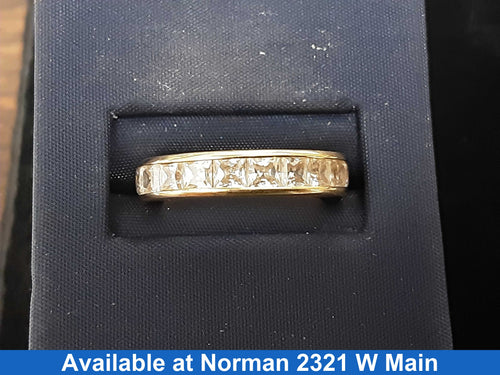 Ring - Wedding Band - Yellow Gold 10k (.417) 5.2 grams Size 6.5