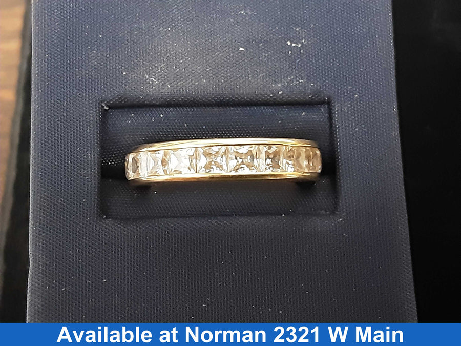 Ring - Wedding Band - Yellow Gold 10k (.417) 5.2 grams Size 6.5
