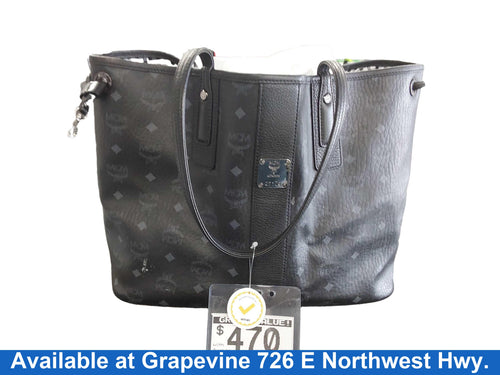 Mcm Q7109 Black Purse / Handbag