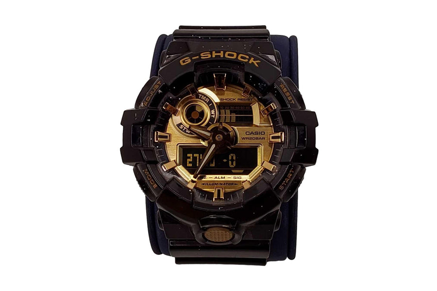 Gshock Gold Face Red Regular Watch