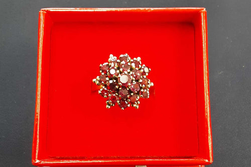 Women's Ring - Yellow Gold 10k (.417) 3.8 grams Size 12