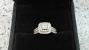 Women's Ring - White Gold 10k (.417) 3.6 grams Size 8.5