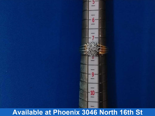 Women's Ring - Yellow Gold 14k (.585) 5.2 grams Size 7.5